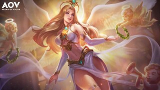 SALFOK SAMA KECANTIKAN LAURIEL! - Divine Grace Lauriel Skin Spotlight - Garena AOV