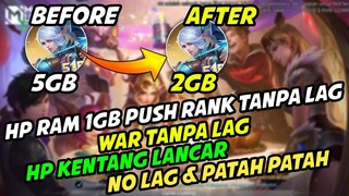 Cara Mengatasi Lag Dan Patah Patah Mobile Legend Setelah Update | Memperkecil Ukuran Mobile Legend