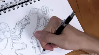 〖Dynamic Perspective Tutorial〗Teach you how to quickly learn how to draw moving characters