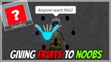 Buying 70+ Fruits and Gifting Them To NOOBS on King Legacy | Roblox |