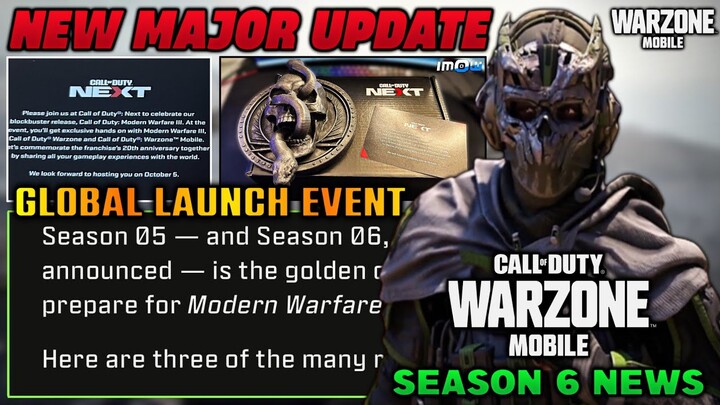 Warzone Mobile Next Major Update | Global Launch Event | Cod Warzone Mobile New Updates News & Info