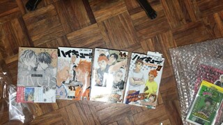 Manga Unboxing (Haikyuu!! Vol 41, 44, LN 12 & Given Vol 6)