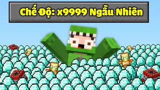Minecraft Bedwars, Nhưng Mọi Thứ Sẽ x9999 Ngẫu Nhiên Vật Phẩm Khi Tiêu Diệt 1 Mạng Noob Team