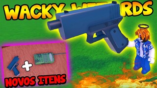 FIZ A POÇÃO PROIBIDA COM OS NOVOS ITENS NO WACKY WIZARDS !! NOVA ATUALIZAÇÃO !! (ROBLOX)