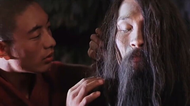 She pushed open the wooden door that had been sealed for three years and saw that the venerable monk