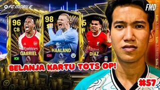 Belanja Kartu TOTS & Buka Pack TOTS! Akhirnya Dapat Kartu TOTS OP! #58 | FC Mobile Road To Glory