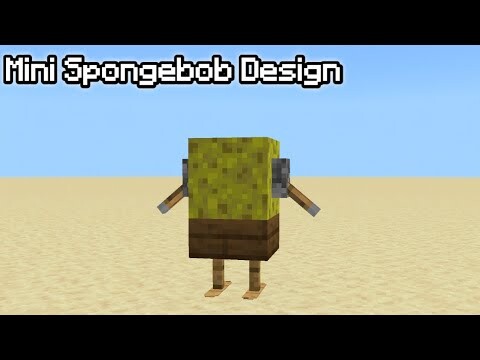 ✓Minecraft: How To Build A Mini Spongebob Design