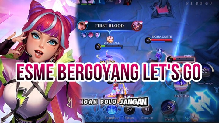 ESME BERGOYANG LET'S GO