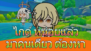 มาคนเดียว ต้องหาไกด์ หน่อยแล้ว
