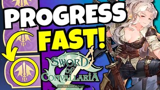 HUGE TRICK FOR FAST PROGRESS!!! [Sword of Convallaria]