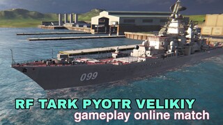 Modern Warships: in action RF PYOTR VELIKIY gameplay.