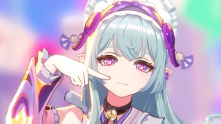 【Dreaming of Tsuki Mizuki MMD】Pay attention quickly! Telepathy called "like"🩷