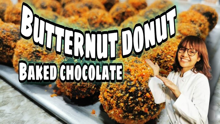 BAKED CHOCOLATE BUTTERNUT DONUT | MUNCHKINS EASY RECIPE