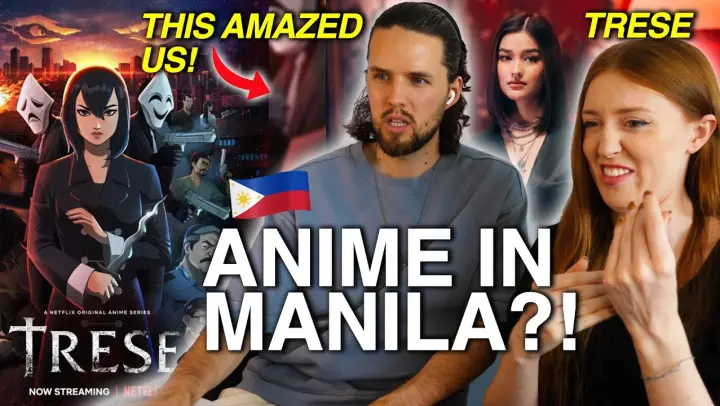 Reacting to TRESE on Netflix! Filipino Mythical Creatures turned ANIME in Manila
