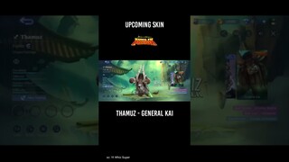 Upcoming Skin Kung Fu Panda Thamuz General Kai | General Kai Skin | Story WA Mobile Legend