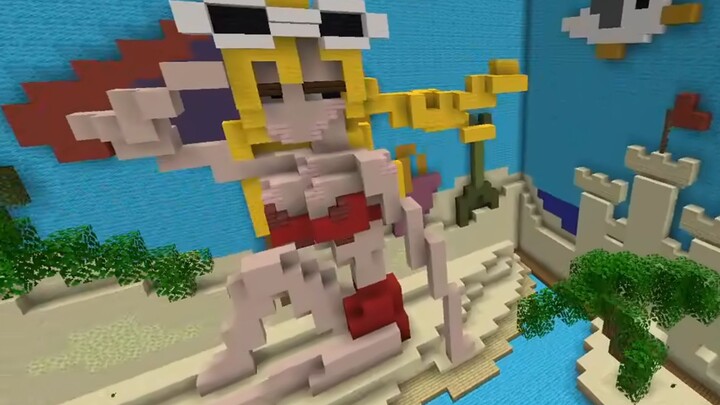 [Minecraft Cuộc thi kiến trúc] Gì thế? Sao vậy? Để mình xem nào!