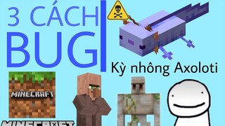 3 CÁCH BUG KỲ NHÔNG AXOLOLT TỪ TIK TOK | MINHSKY