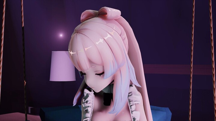 [เก็นชินอิมอิมแพกต์-MMD-รูปหัวใจ-ชุดเมด] นักเดินทาง ยังจำฉันในหม้อได้ไหม!