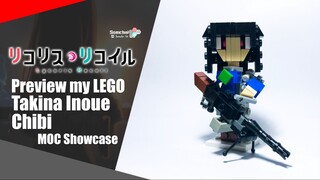 Preview my LEGO Takina Inoue Chibi From Lycoris Recoil | Somchai Ud
