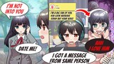 I got declined by a cool and beautiful girl but She's a big fan of My Live streaming 【Manga dub】