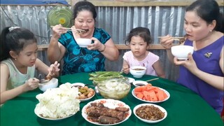 Tép Nấu Canh Bầu Cá Lóc Đồng Muối Sả Món Ăn Đơn Giản Mà Ngon| TKQ & Family T575