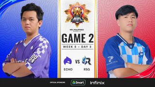 MPL PH S13 - W5D3 - ECHO vs RSG - GAME 2