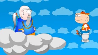 Episode 83, Teacher Li's animation "Step on the Back" - Stick Man