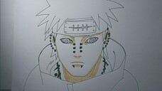 Cara Menggambar Anime Pain Karakter dalam Seri Naruto