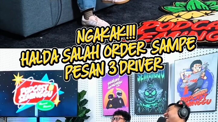 ngakak banget, halda dan arafah di datangin para driver