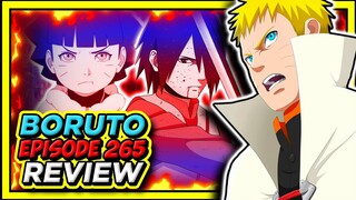 Kawaki's Power UNLEASHED & Himawari's RESCUE MISSION-Boruto Episode 265 Review!