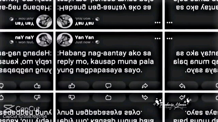 Habang nag- aantay ako sa reply mo, kausap muna pala yung nagpapasaya sayo😥