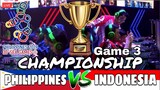 [GAME 3] MLBB SEAGAMES CHAMPIONSHIP PHILIPPINES vs INDONESIA HD 720p