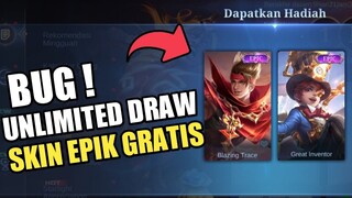 BUG EVENT SKIN EPIK GRATIS !! BISA DRAW UNLIMITED PAKE CARA INI ! BURUAN COBA