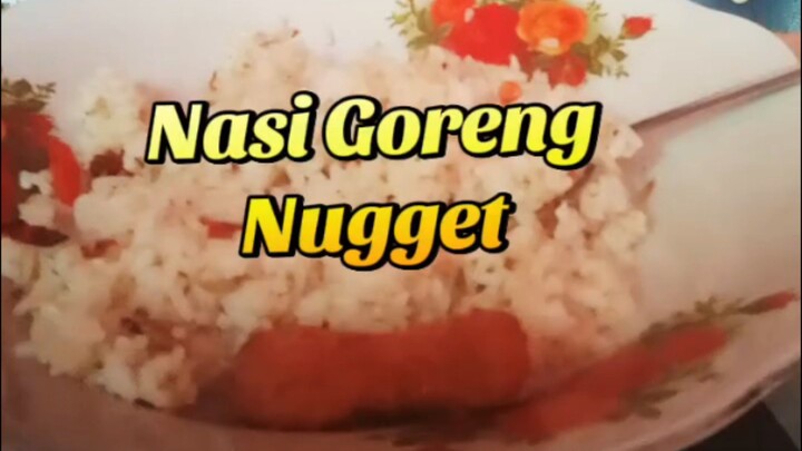 Asmr Mukbang Nasi goreng Nugget