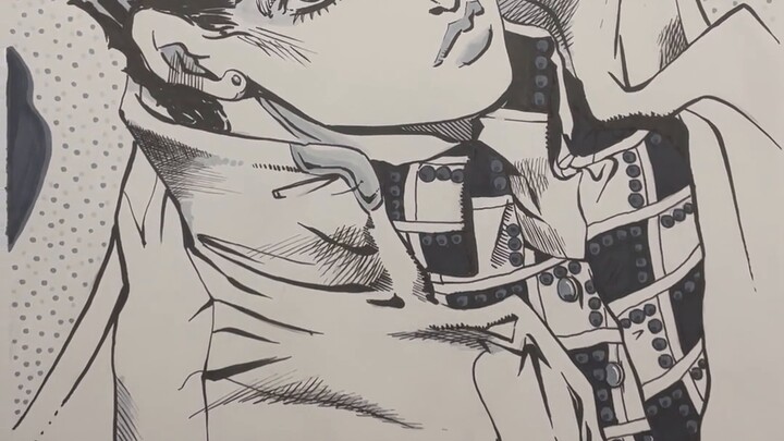 Drawing｜Man and Hat as One - You Know Nothing About the Beauty of Fishmonger Qiang (The End Contains