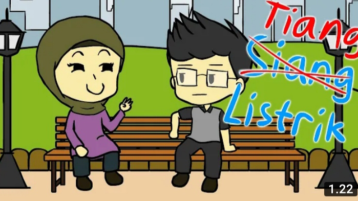 Bacot Santuy Sama Temen Bacot - Animasi Komuk Santuy