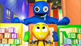 Blue and player! - Poppy Playtime & Rainbow friends Animation