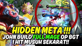 1 HIT MUSUH SEKARAT GILA BANGET JOHNSON FULL DAMAGE MAGE |  Mobile Legends Indonesia