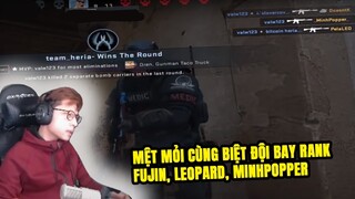 Mệt Mỏi Cùng Biệt Đội Bay Rank Fujin, Leopard, Minhpopper...