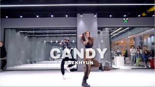 【FEVER】05后弟弟太会了！翻跳边伯贤- CANDY 姐弟超默契