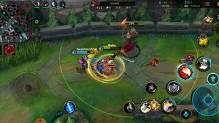 lol mobile - garen hỗ trợ cày nát team địch