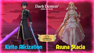 Kirito Alicization & Asuna Stacia | Ngoại Hình & Hình Động