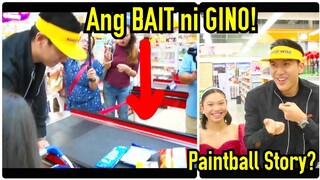 GINO, nilibre ng groceries ang isang shopper! + Kwentong Roque Family!