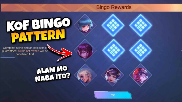How to Bingo on Mobile Legends KOF Event 2023! Alam mo naba ito?
