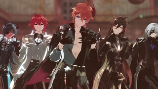 [Genshin Impact MMD] The latest comeback song of the Tivat boy group LOCO [Diluk Kaiada Dalia Jongli Deinsreb]