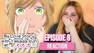 I'm SWEATING 🤣 My Love Story with Yamada-kun at Lv999 Episode 8 Reaction