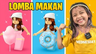 LEIKA LOMBA MEMASAK PALING HEBAT SEDUNIA 😱😨EAT SOME COLOR FOOD ROBLOX [ROBLOX INDONESIA]