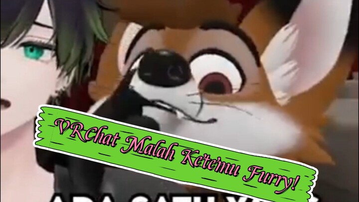 Lagi asik malah ada FURRY joget-joget di belakangku di Game VRChat!