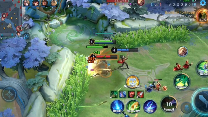 Hero Panda Damage Sakit