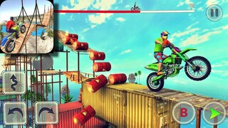 Bike Stunt Race 3D - Bike Race Game Gameplay part 2 | New Character